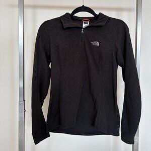 The North Face Black Quarter Zip Pullover – Women’s XS